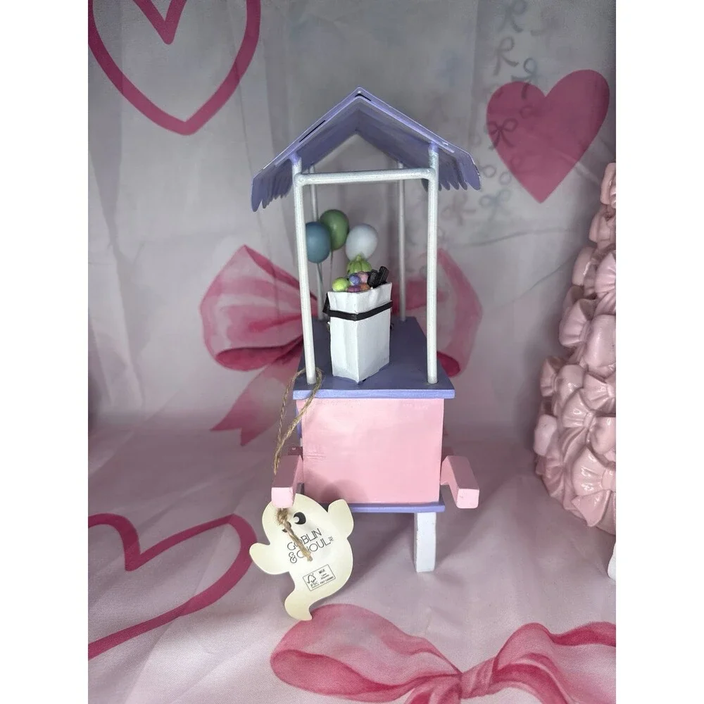 Goblin and Ghoul Summerween Pink Halloween  Dessert Stand